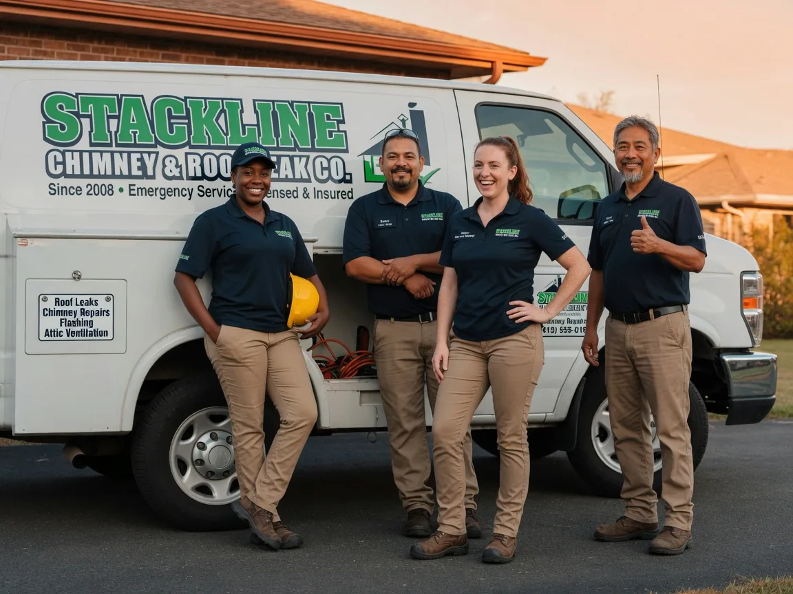 Chimney flashing repair company in Randall, KS